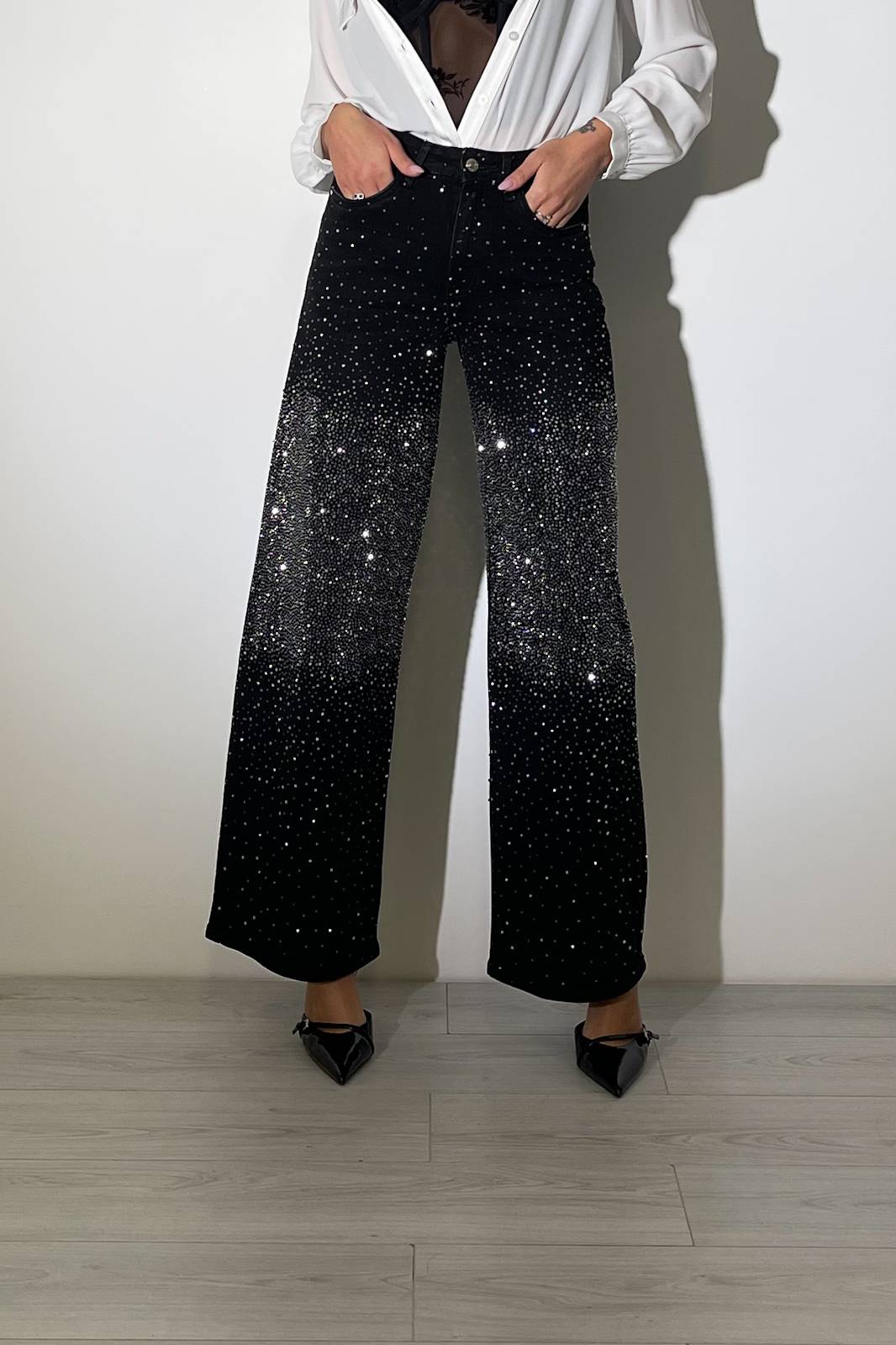 STORIA JEANS CON STRASS-MARY