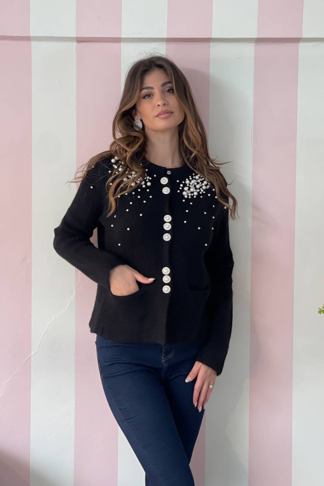 STORIA CARDIGAN GIOIELLO